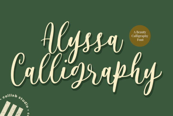 Alyssa Calligraphy: A Timeless Script Font for Web Design
