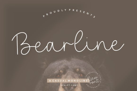 Bearline: A Modern Script Font for Web Design