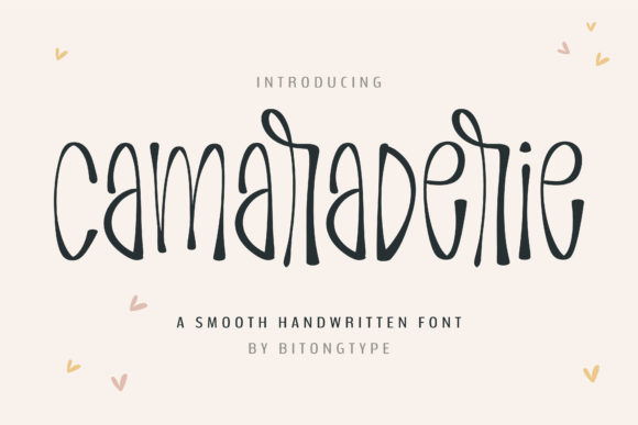 Camaraderie Font Review for Social Campaigns