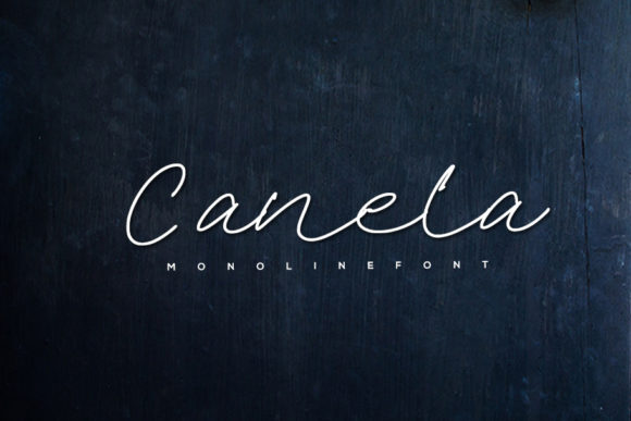 Canela: A Handwritten Font for Creative Campaigns
