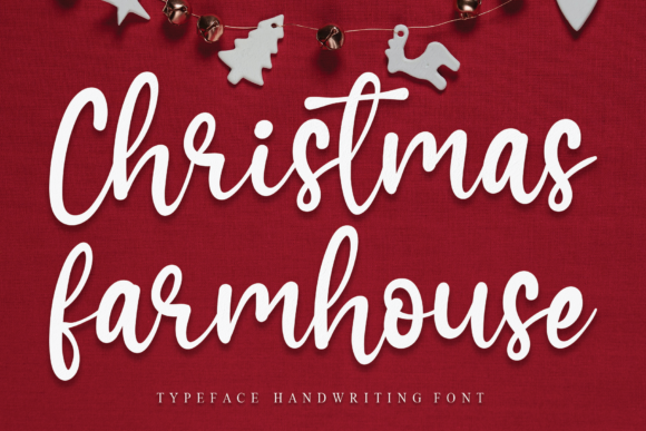 Christmas Farmhouse: A Joyful Script Font for Crafters