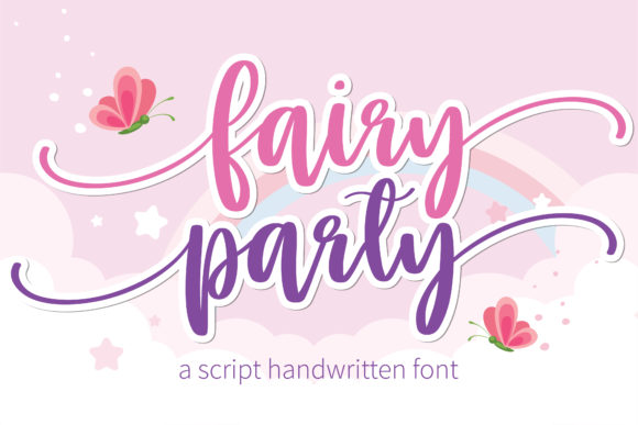 Fairy Party: A Charming Script Font for Editorial Design
