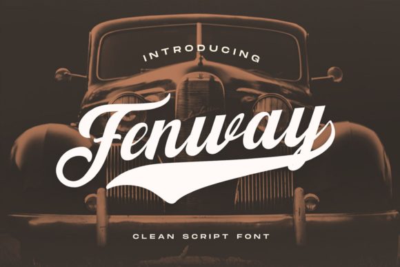 Fenway: A Vintage Handwritten Font for Your Brand