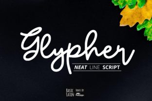Glypher: A Handwritten Font for Polished Brand Identity