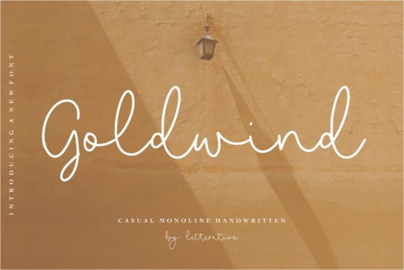 Goldwind: The Elegant Script Font for Your Brand