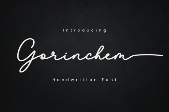 Gorinchem: A Handwritten Font for Modern Web Design