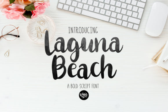 Laguna Beach: A Handwritten Font for Campaigns