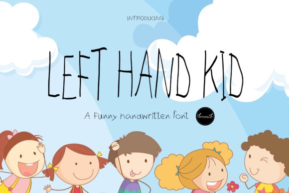 Left Hand Kid: A Playful Script Font for Campaigns