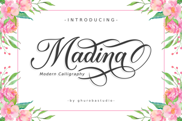 Madina Font: Elegant Script for Editorial Design