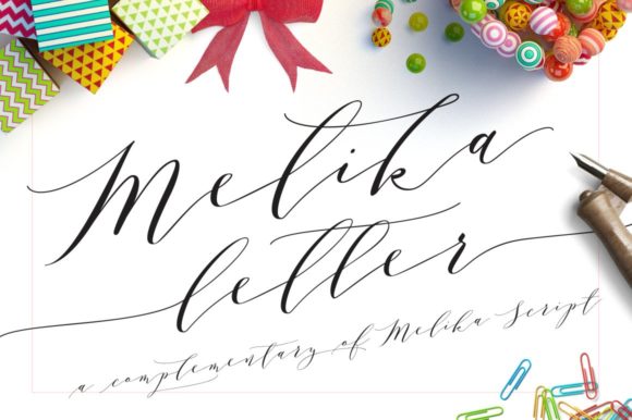 Melika Letter: A Handwritten Font for Your Brand