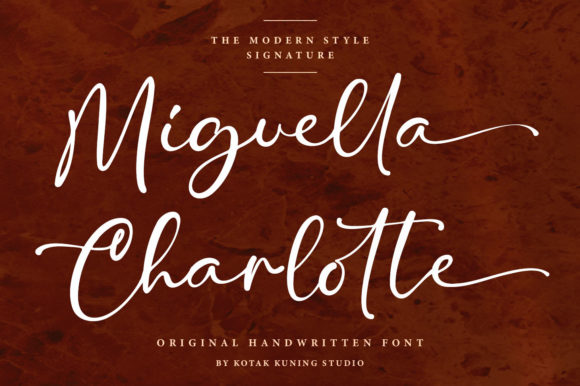 Miguella Charlotte: A Premium Handwritten Font for Branding