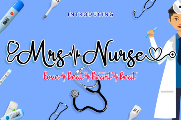 Mrs Nurse: A Modern Handwritten Font for Web Design