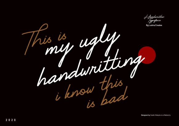 My Ugly Handwritting: A Designer's Honest Font Review