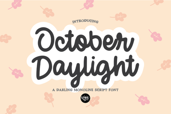 October Daylight: A Bold Display Font for Business