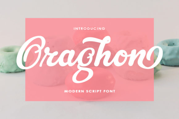 Oraghon: A Handwritten Font for Modern Web Design