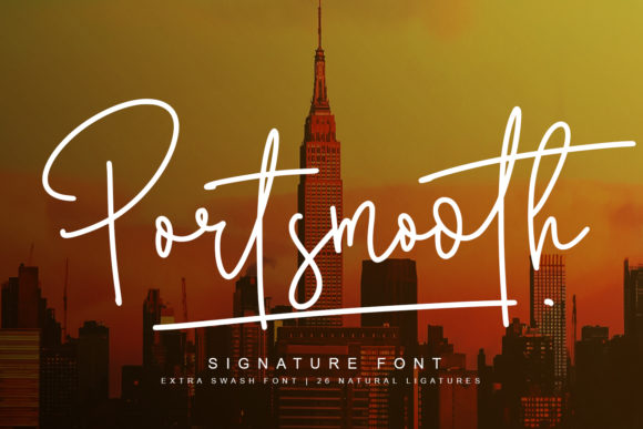Portsmooth: The Handwritten Font for Polished Brands