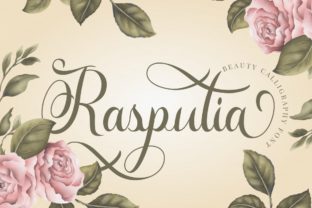 Rasputia: A Refined Handwritten Font for Elegant Branding