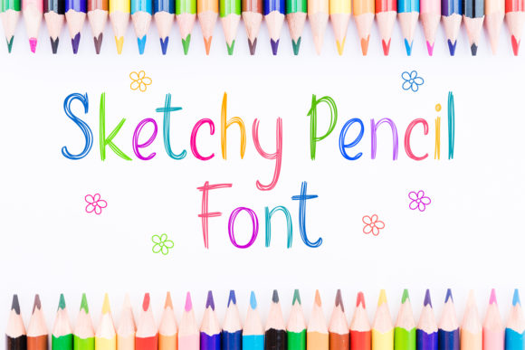 Sketchy Pencil: A Handwritten Font for Web Design