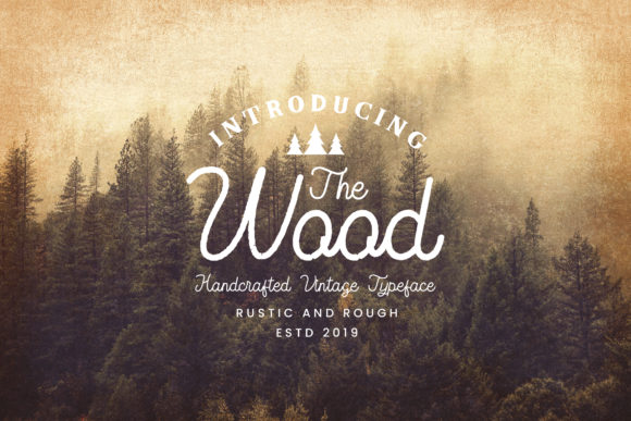 The Wood: A Handwritten Font for Your Brand