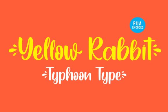 Yellow Rabbit Font Review for Web Designers